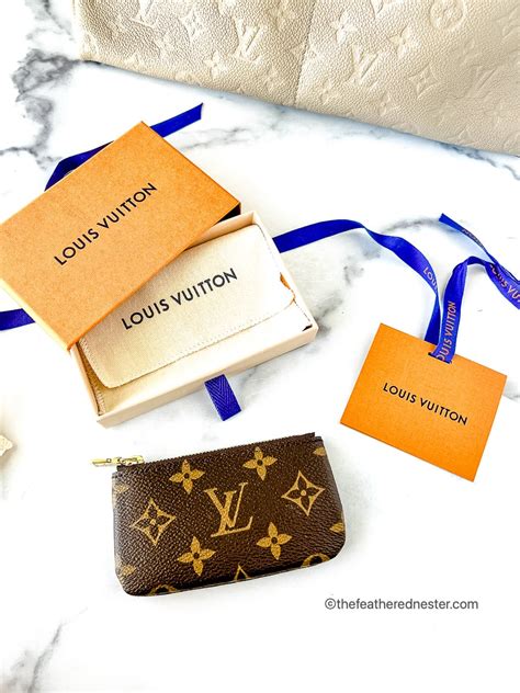 lv cle|Key Pouch LV Monogram Keychain Wallet, Cardholder.